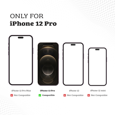 iPhone 12 Pro Compatible Case Cover With Invisible Bracket Protection-Grey